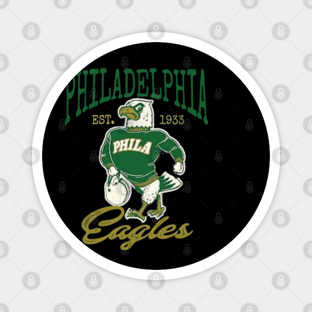 eagles football Magnet by soft and timeless